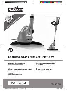 Manual Florabest IAN 86154 Grass Trimmer