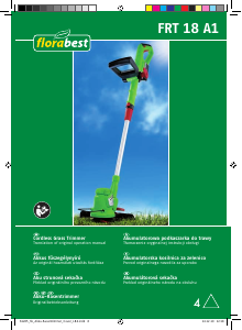 Manual Florabest FRT 18 A1 Grass Trimmer