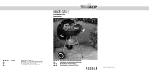 Manuale Florabest IAN 46701 Barbecue