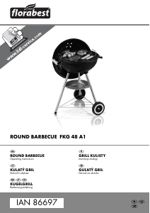 Manual Florabest IAN 86697 Barbecue