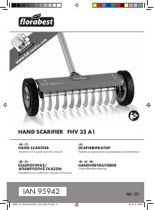 Manual Florabest IAN 95942 Lawn Raker