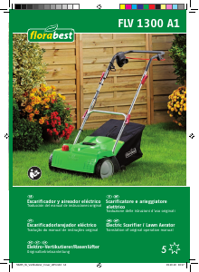 Manual de uso Florabest IAN 56205 Escarificador