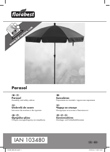 Manual Florabest IAN 103480 Umbrelă de soare