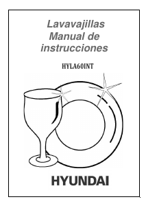 Manual de uso Hyundai HYLA60INT Lavavajillas