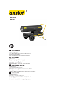 Manual Anslut 418-030 Heater