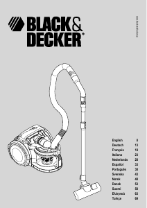 Manual de uso Black and Decker VO1810 Aspirador