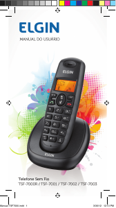 Manual Elgin TSF 7000R Telefone sem fio