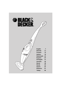 Manual de uso Black and Decker FV1201 Aspirador