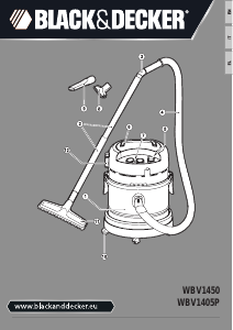 Handleiding Black and Decker WBV1450 Stofzuiger