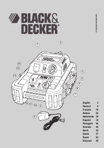 Käyttöohje Black and Decker BDJS450I Käynnistysakku