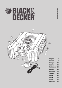 Manual Black and Decker BDJS350 Jump Starter