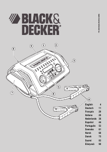 Brugsanvisning Black and Decker BDSBC30A Starthjælp