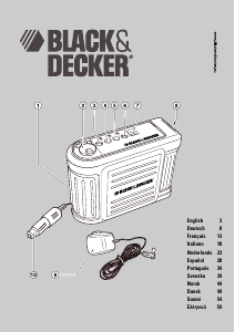 Manual Black and Decker BDV030 Carregador de bateria