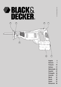 Manual de uso Black and Decker KS1880S Sierra de sable