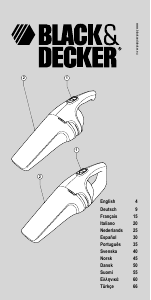 Manual de uso Black and Decker NV6003A Aspirador de mano