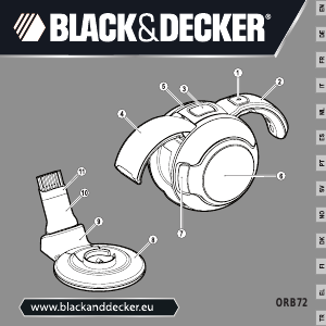 Handleiding Black and Decker ORB72 Kruimeldief