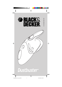 Handleiding Black and Decker V3600 Dustbuster Kruimeldief