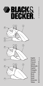 Manual Black and Decker V4807 Handheld Vacuum