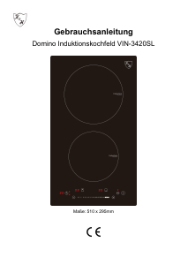 Bruksanvisning Kitchen & Home VIN-3420SL Häll