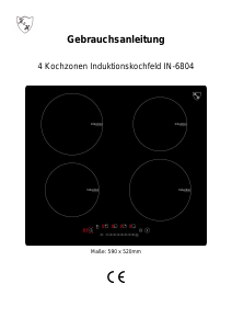 Manual Kitchen & Home IN-6804 Hob