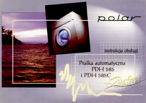 Instrukcja Polar PDH 585 Dafne Pralka