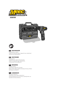 Bruksanvisning Meec Tools 008-199 Drill-skrutrekker