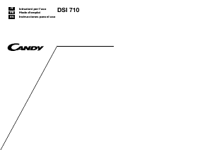 Manuale Candy DSI 710 N Lavastoviglie