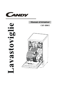 Manuale Candy CSF 4590 E Lavastoviglie
