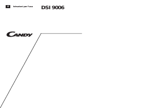 Manuale Candy DSI 9006 X Lavastoviglie
