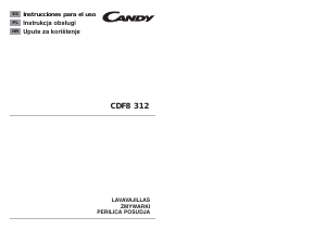 Instrukcja Candy CDF8 312 - S Zmywarka