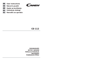 Instrukcja Candy CD 112-41S Zmywarka