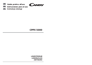 Manuale Candy CPPX 5000-S Lavastoviglie