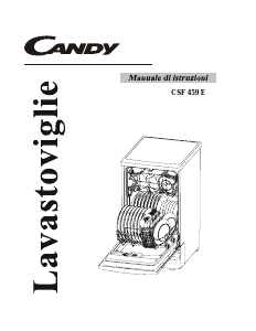 Manuale Candy CSF 459 E Lavastoviglie