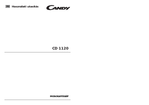 Használati útmutató Candy CD 1120-40S Mosogatógép