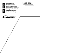 Bedienungsanleitung Candy CD 600 Geschirrspüler