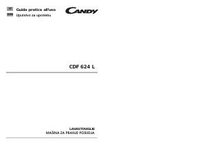 Priručnik Candy CDF 624 L-S Perilica posuđa