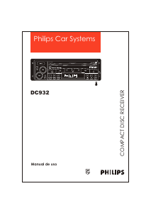 Manual de uso Philips DC932 Radio para coche
