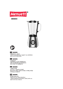 Bruksanvisning Menuett 008-058 Blender