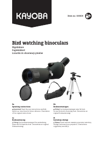 Manual Kayoba 009-129 Binoculars