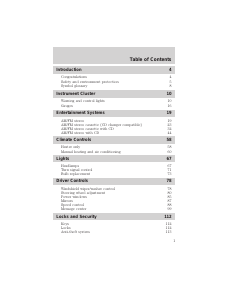 Handleiding Ford Windstar (2002)