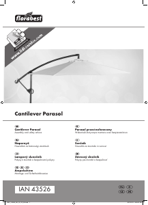 Manual Florabest IAN 43526 Garden Parasol