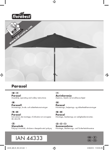 Mode d’emploi Florabest IAN 44333 Parasol