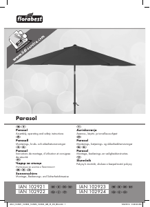 Brugsanvisning Florabest IAN 102923 Parasol