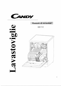 Manuale Candy CED 112-UK Lavastoviglie