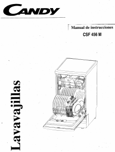 Manual de uso Candy CSF 456 M Lavavajillas