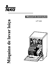 Manual Teka LP7 400 Máquina de lavar louça