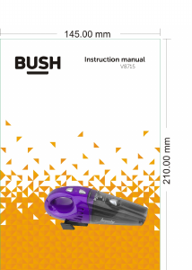 Manual Bush V8715 Handheld Vacuum