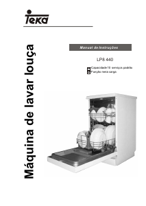 Manual Teka LP8 440 Máquina de lavar louça