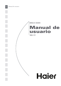 Manual de uso Haier HW60-12F2 Lavadora