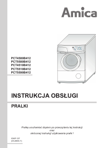 Instrukcja Amica PCT4580B412 Pralka